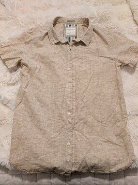 Denim & Flower by Ricky Singh Short Sleeve Button-Up Shirt – Size 13/14 (Boys’ L